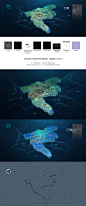 【精品推荐】广州市3D地图素材模型