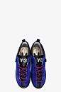 Y-3 Blue Lark低帮鹿皮鞋