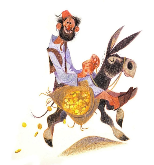 Annette Marnat: Ali Baba-花瓣网
