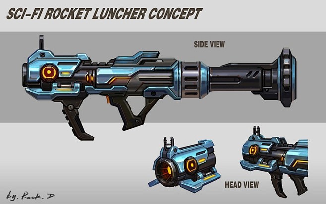 scifi rocket luncher...