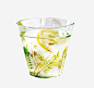 清新柠檬饮品免抠素材_新图网 https://ixintu.com 冬季饮品 海报素材 玻璃杯花纹 干净透明