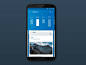 Trello Navigation android dots list cells gallery photo trello navigation app material