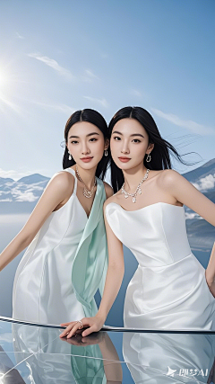 Todaysyy采集到母女姐妹模特