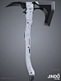 KR Electric Axe, Cody Freeman : KR Electric Axe by Jindo 

Apply firm pressure to trigger upon entry into the frontal lobe.