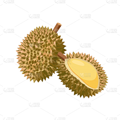 奇景插画采集到扁平水果