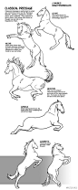 【关于马（马鞍、马蹄...） 设计图解资料】                                              @CG插画控
