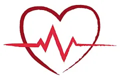 (源站可下源文件)手绘心电图线穿过心脏/Hand Drawn Ecg Line Through Heart