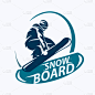 摆拍,滑雪板,品牌名称,图标,自然,雪板,男人,冬天,剪影