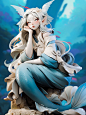 《山海经》异兽拟人·蠃鱼