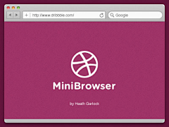 微美设计采集到Web Browser UI