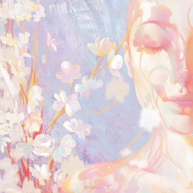 ❤关注公众号：星期五治愈星球，精美插画天...
