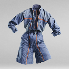 小wei威wei采集到赛博朋克/现代服装质感