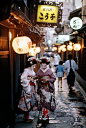 Geishas in Kyoto, Japan