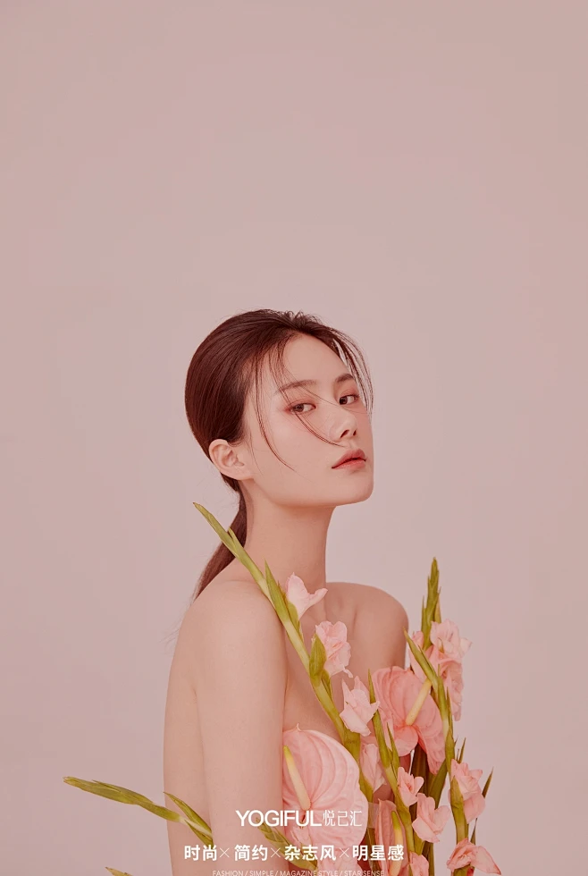 悦己汇私定影像的写真摄影作品《悦系列——《花》》-花瓣网
