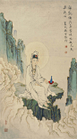 觀音 | 夏荊山書畫藝術數位典藏