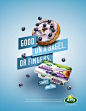 Arla : Print, poster and digital campaign introducing Arla cream and sliced cheese to the US market.