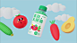 果蔬乳酸菌包装设计-古田路9号-品牌创意/版权保护平台