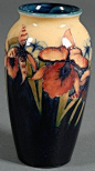 Moorcroft Iris vase