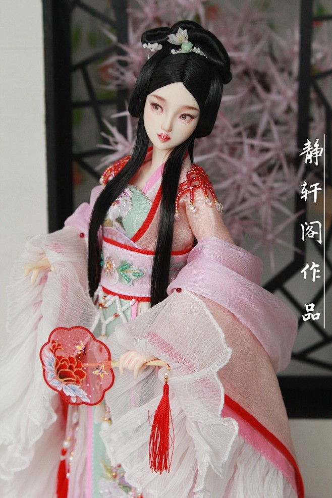 【静轩阁】ob27娃衣 古装娃娃衣服-唐...