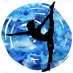 瑜伽,女人,白色,人,概念,图像,自然美,拉,弓,锻炼