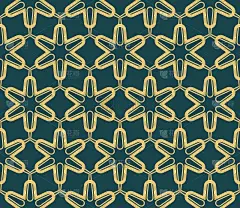 现代时尚的几何图形无缝图案艺术装饰背景。奢华质感的壁纸，邀请。矢量插图。