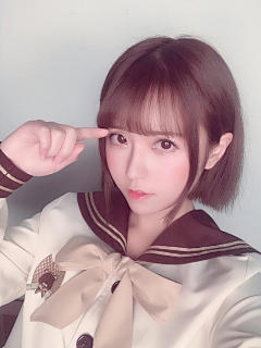 李白茶采集到萌妹子~