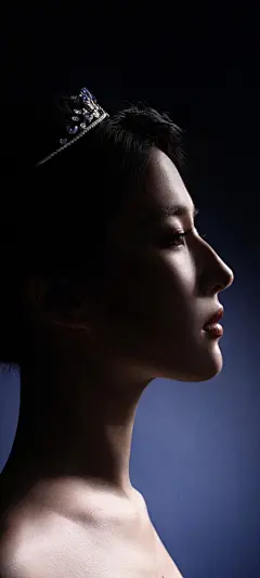刘亦菲 侧脸高清全屏手机壁纸