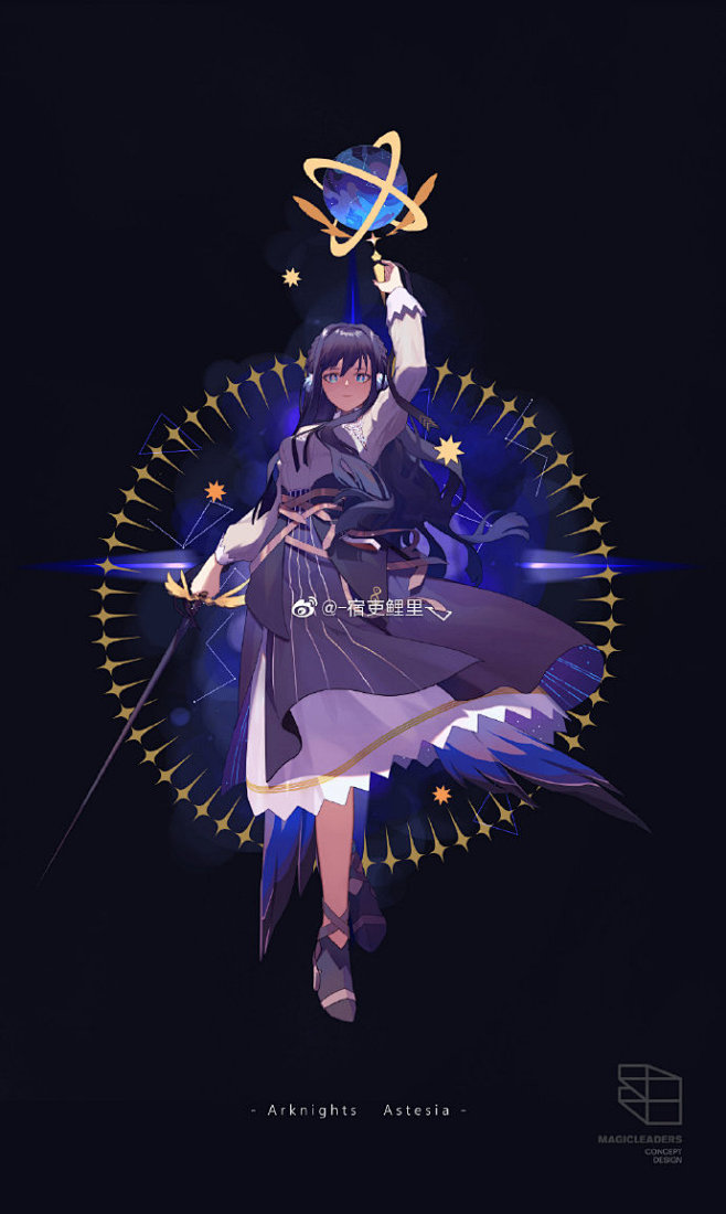 #明日方舟##曼奇立德##星极#长期作业...