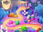 其中包括图片：Candy Background 2 by Beffana on DeviantArt