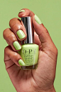 OPI Infinite Shine Long-Wear Lacquer, Opaque Crème Finish Green Nail Polish, Up to 11 Days of Wear, Chip Resistant & Fast Drying, Summer 2023, Summer Make the Rules, Summer​ Monday-Fridays​, 0.5 fl oz Green Nail Polish