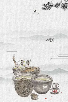 中国风黄酒文化海报 高清背景 背景 设计图片 免费下载 页面网页 平面电商 创意素材