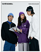 Turnthetables半开领卫衣男女同款国潮嘻哈时尚宽松休闲纯色外套-tmall.com天猫