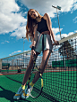 GAME. SET. MATCH. : Editorial by Igor Oussenko for In Fashion Magazine