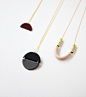 circle halfs necklace by AMM Jewelry@北坤人素材