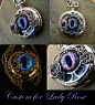 Custom for Lady Rose - Colorshift Silver Watch by *LadyPirotessa on deviantART