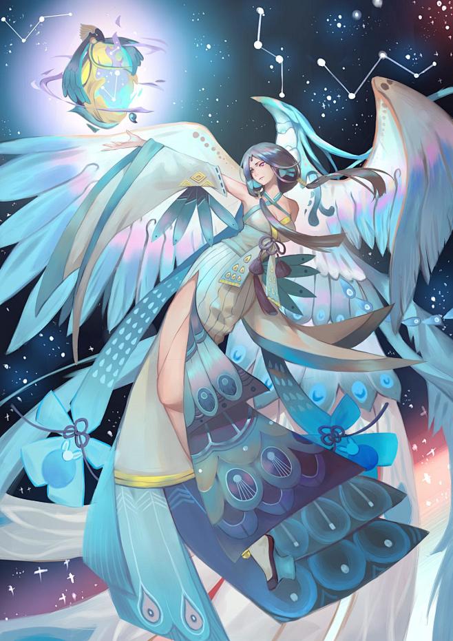 阴阳师手游_这很羽瀬川_阴阳师手游圈插画...