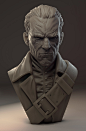 Daud, James W Cain : Sculpted in Zbrush, render in Modo.  