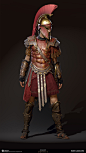 Alexios/Kassandra Outfit - Spartan War Hero, Sabin Lalancette : I did the sculpting, game mesh, baking, texture painting for the Spartan War Hero Outfit.
In this example, we can see the results if the tech that was developped on the project.
Those two exa