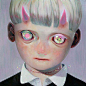 | 伤痕累累,却也天真无邪的孩子们!
 |  Hikari Shimoda 日本女画家