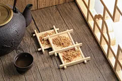 苦荞茶茶道茶文化茶叶摄影图