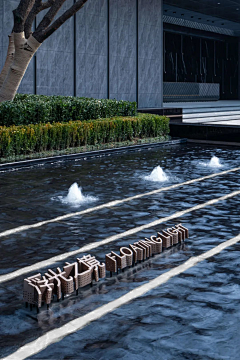 椰子小童孩、采集到JG | 水景空间 | waterscape