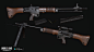 FG-42, Max Bolotin : Hi! 
This is a FG-42 model with ZF-4 scope for a mobile multiplayer shooter "World War Heroes" 
I love this gun since return to castle wolfenstein so much, and I really enjoyed creating this model.
8k Triangles. 
Textures: a