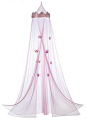 Pink Princess Bed Canopy contemporary-bed-accessories