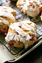 Strawberry- Almond Scones 