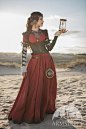 Armstreet Dress with Corset and Chemise Costume "The Alchemist's daughter"