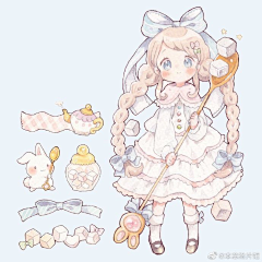 墨淡墨采集到Q版