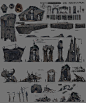 Book of The Dead - The Reserve -  World Design (Environment & Props), Georgi Simeonov : Here is some of the work and explorations that went into the Screwies Hive that you can catch a gimps of in the Book of the Dead Teaser. More about this is yet to 