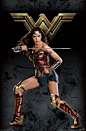 Trends International DC Comics Movie - Justice League - Wonder Woman Wall Poster, 22.375" x 34", Unframed Version