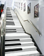 钢琴楼梯_wingsa区的分享_蘑菇家