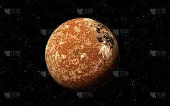 火星科学插图-行星景观